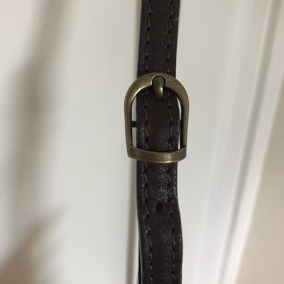 Vera Pella Italian leather crossbody purse - Picture 6 of 8